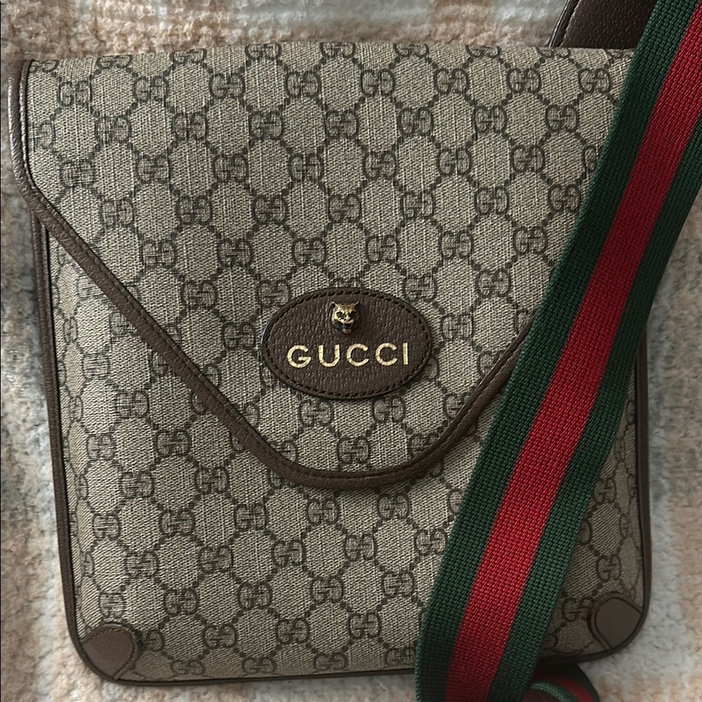 Gucci Monogram Crossbody Bag